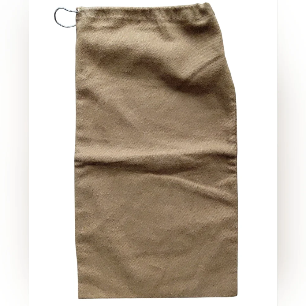 Gucci drawstring dust bag Brown 15x8.5 inches Made In Italy